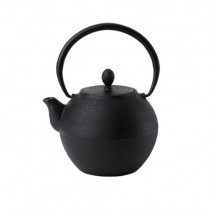 Akita Black Cast Iron Chinese Teapot