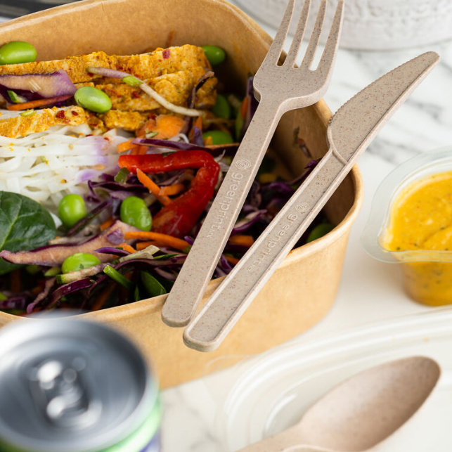 Eco-Friendly Agave Disposable Cutlery