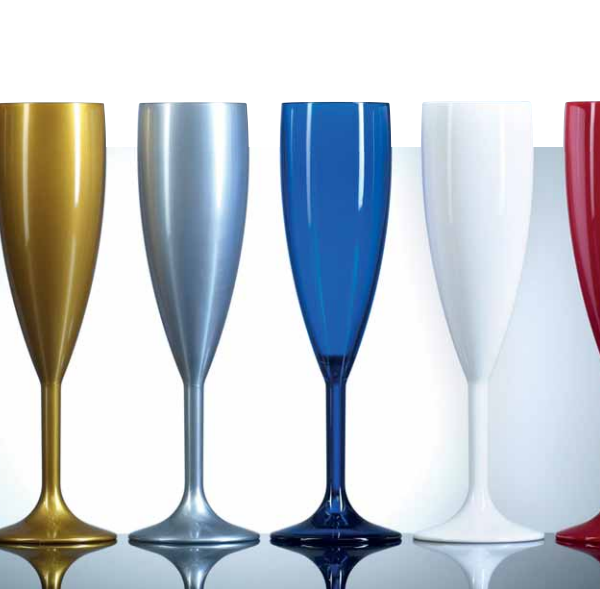 Coloured Plastic Glass