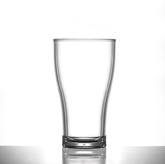Elite Viking Polycarbonate Nucleated Half Pint Glasses CE 10oz / 284ml 