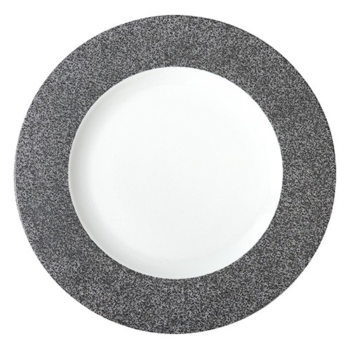 Raw Rimmed Plate 33cm