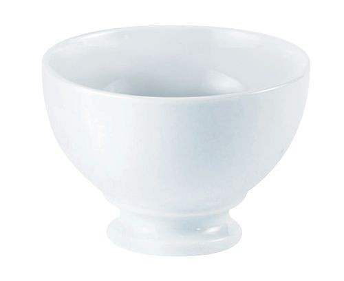 Porcelite White Footed Rice Bowls 11.5cm 