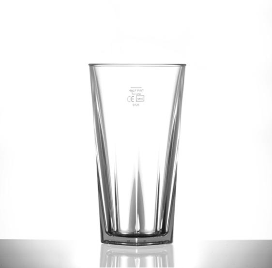 Elite Penthouse Polycarbonate Hiball Glasses 12oz LCE at 10oz