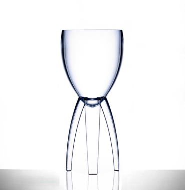 Elite Tristem Polycarbonate Wine Glasses 11oz LCE at 125ml, 175ml & 250ml