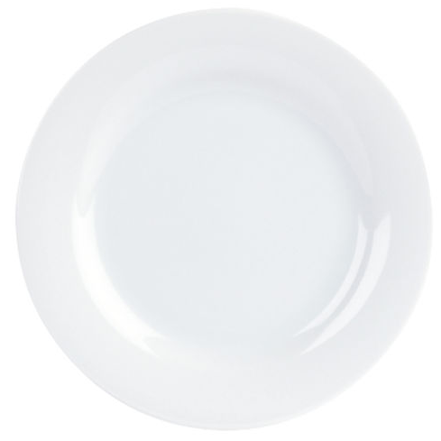 Porcelite Banquet Wide Rim Plates 6.5inch / 17cm
