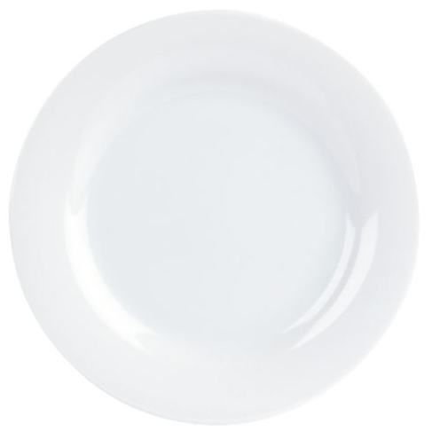 Porcelite Banquet Wide Rim Plates 8inch / 20cm  