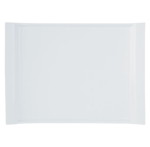 Porcelite White Handled Rectangular Platter 11 x 8inch / 28 x 20cm 