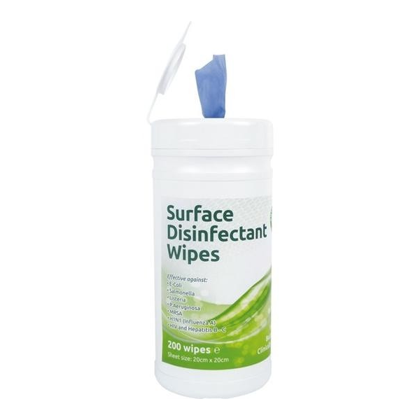 Surface Disinfectant Wipes 15x20cm