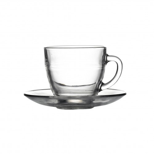 Duralex Gigogne Glass Tea Cups 22cl 7.75oz