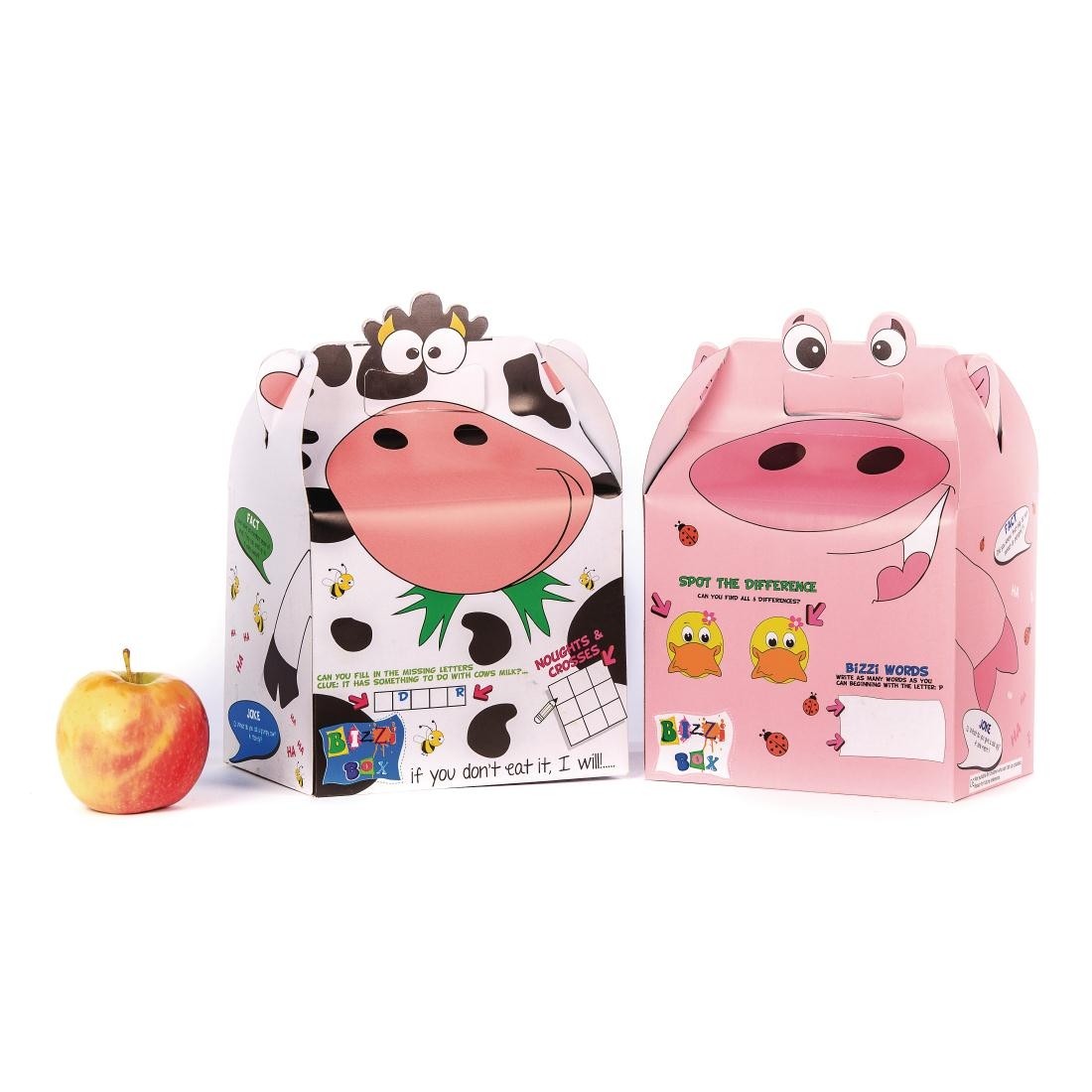 Crafti's Bizzi Kids Boxes Assorted Farm Animals Cow and Pig 