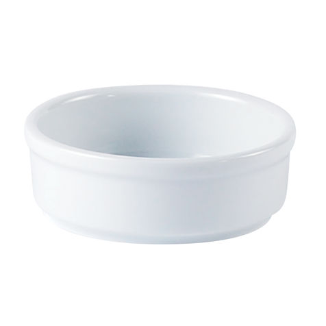 Porcelite White Round Dish 4inch / 10cm 5oz / 14cl