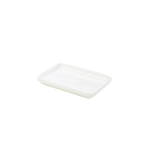 Royal Genware Deep Rectangular Dish White 20 x 14 x 2.5cm