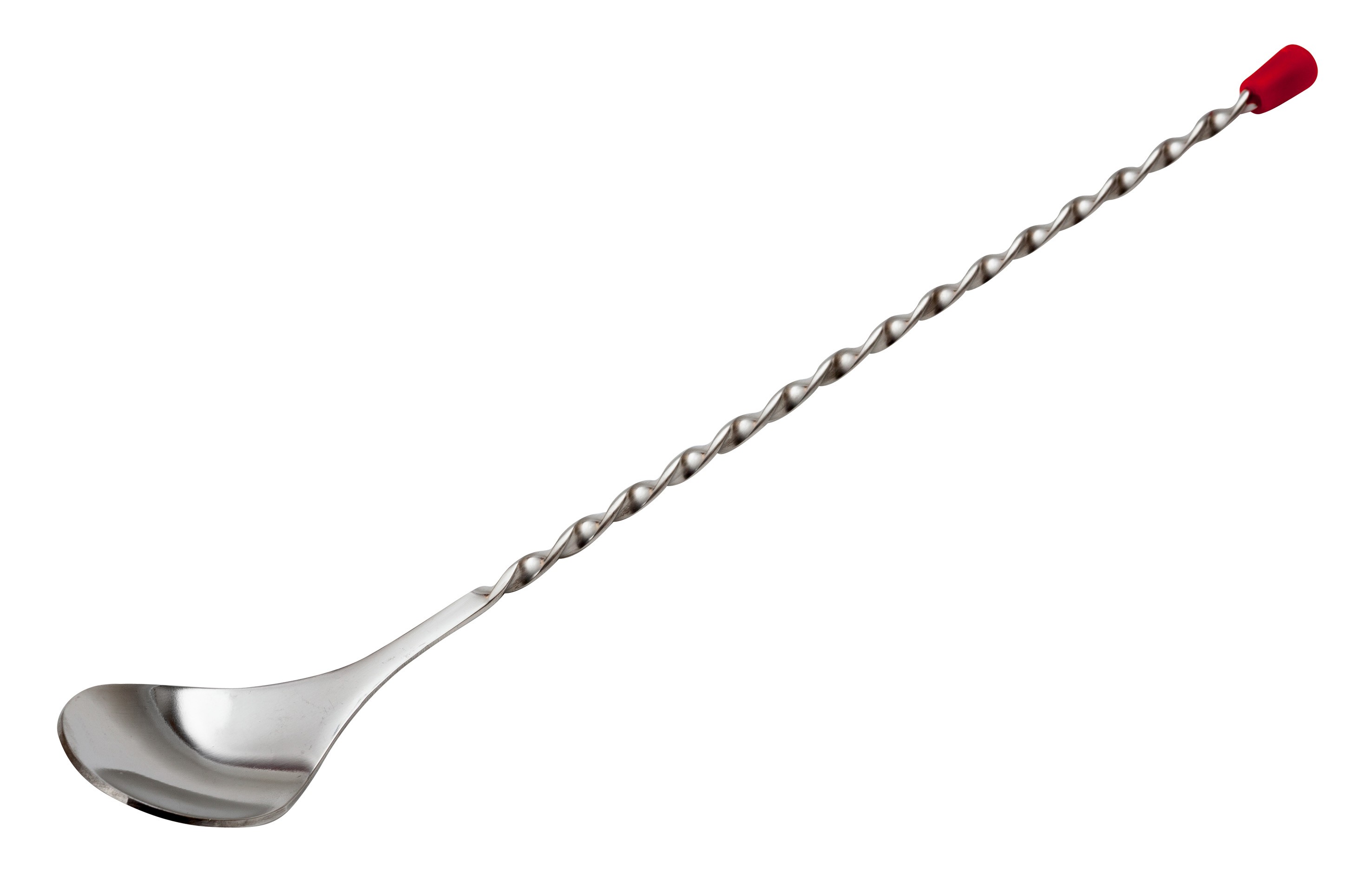 Red Knob Cocktail Spoon 