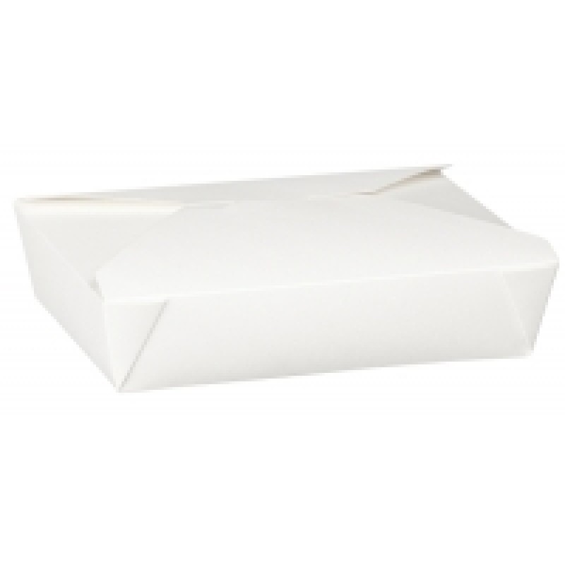  No 2 White Leak-Proof Food Cartons 51oz
