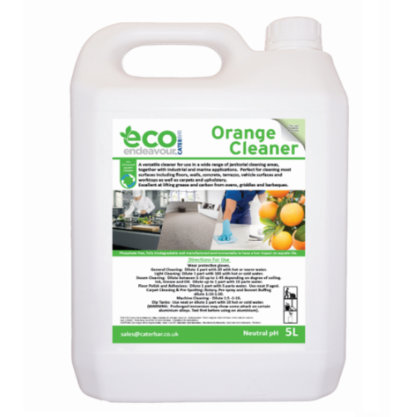 Eco Endeavour Orange Cleaner Degreaser 5ltr