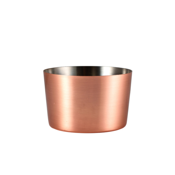 Genware Copper Plated Mini Serving Cup 8 x 5cm