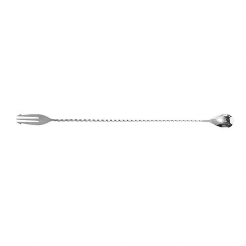Twisted Fork End Bar Spoon 40cm 