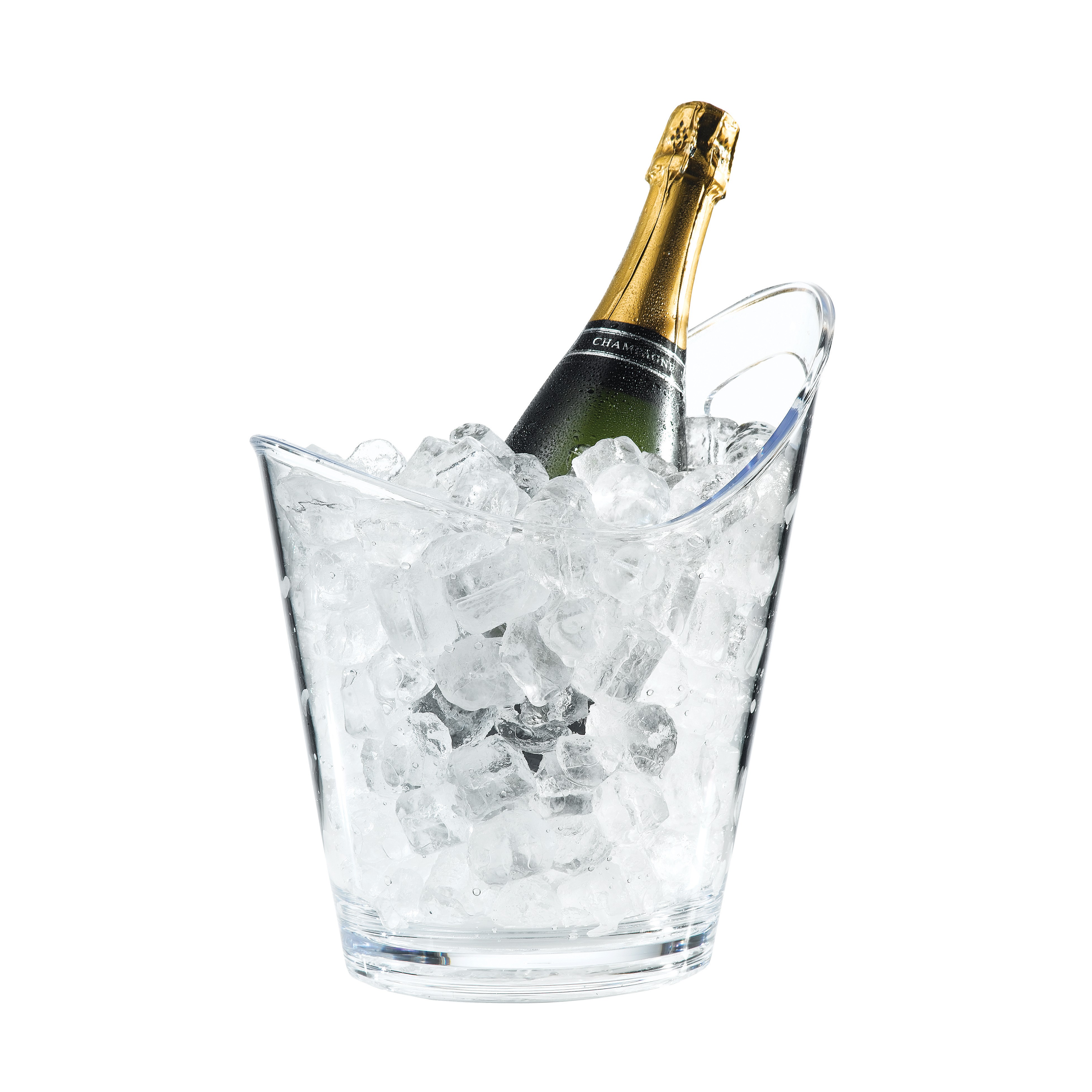 Acrylic Ice Bucket Clear - Acrylic Wine & Champagne Buckets - MBS Wholesale