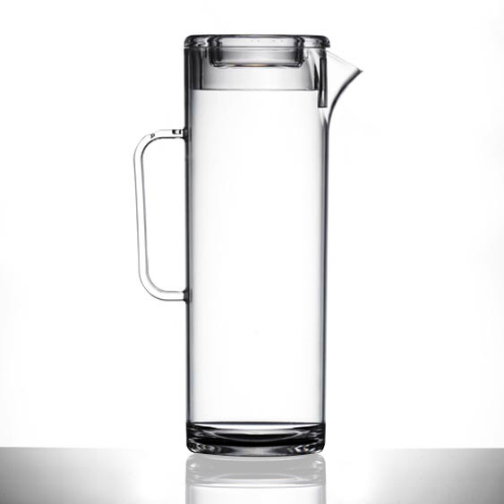 Elite Polycarbonate Tall Jug with Lid 1.7ltr