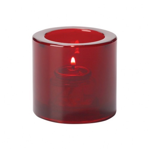 Red Round Votive Candle Holders - Table Lighting - MBS Wholesale