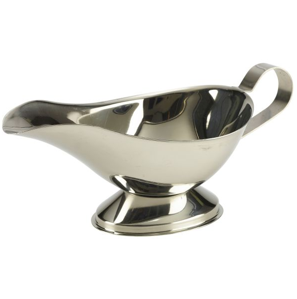 Stainless Steel Sauce Boat 15oz 45cl 