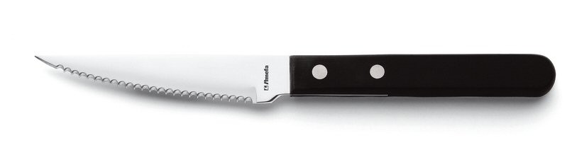 Amefa 2 Rivet Black Handle Steak Knife 