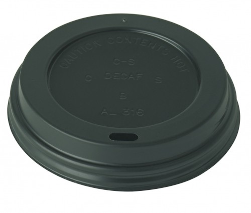 Black Domed Sip Lids To Fit Ultimate Hot Cups