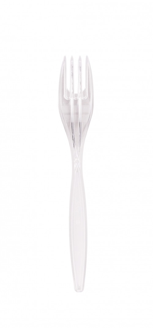 Polystyrene Heavy Duty Plastic Disposable Forks Clear
