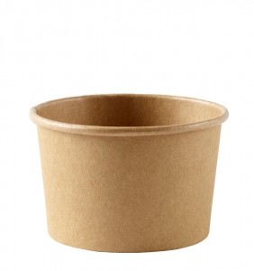 Disposable Kraft Heavy Duty Soup Container 8oz / 250ml