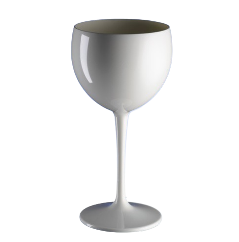 Premium Unbreakable Balloon Wine / Gin Glasses White 14oz / 400ml 