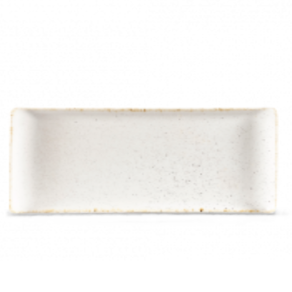 Churchill Stonecast Hints Barley White Rectangular Buffet Tray 30 x 14.5cm  
