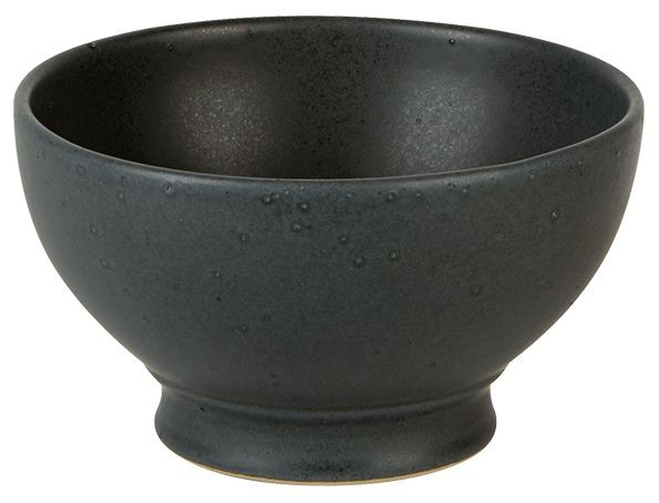 Rustico Carbon Footed Bowl 13.5 x 8cm
