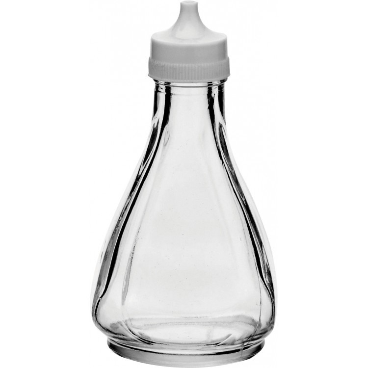 Vinegar Bottle with White Plastic Lid