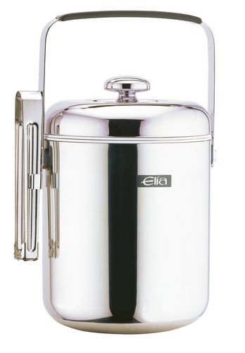 Elia Double Wall Compact Ice Bucket with Stainless 1.3Ltr 