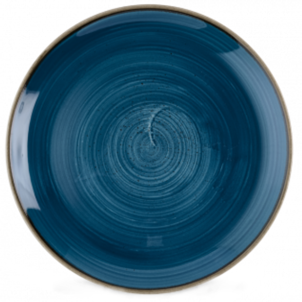 Churchill Stonecast Blueberry Coupe Plate 21.7cm