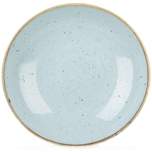 Churchill Stonecast Duck Egg Blue Coupe Plate 32.4cm