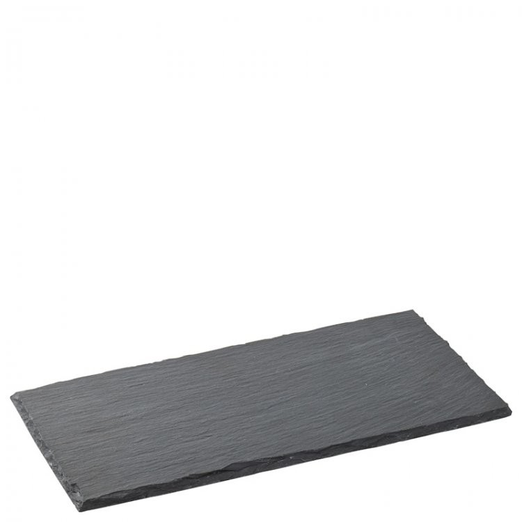 Small Rectangular Slate Platter 26 x 13cm 