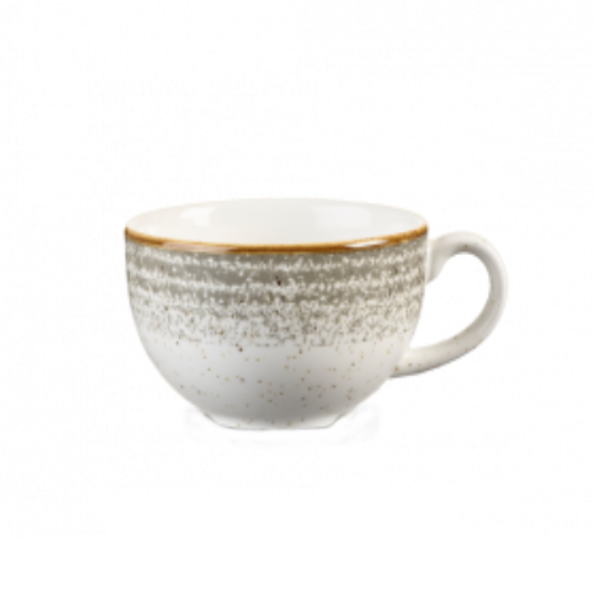 Churchill Studio Prints Homespun Cappuccino Cup Stone Grey 22.7cl / 8oz