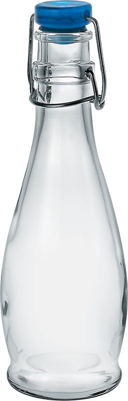 Indro Swing Top Bottle 1000 Blue Lid 35oz / 1000ml