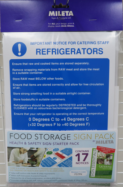 Food Storage Sign Pack