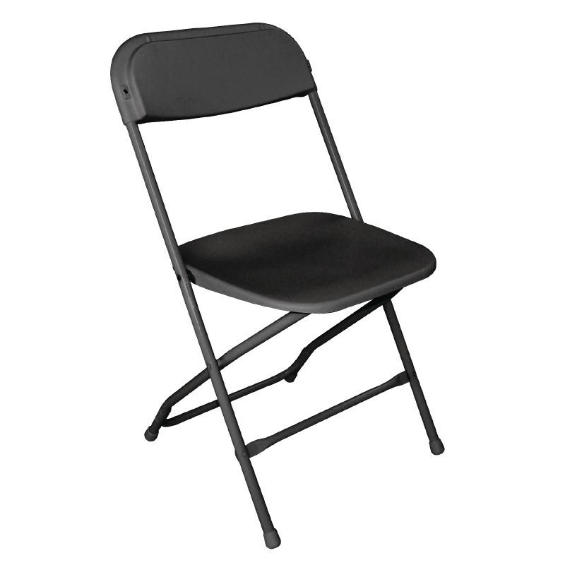 Bolero Folding Chairs Black 