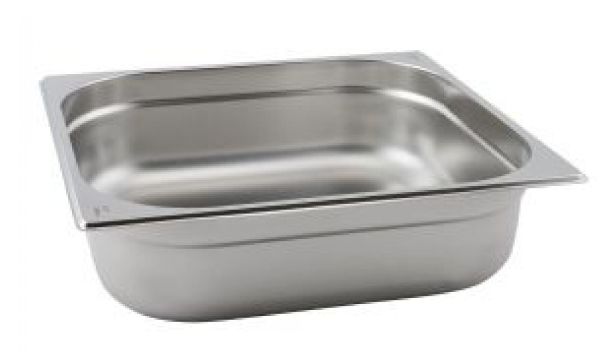 Stainless Steel Gastronorm Pan 2/3 - 100mm Deep