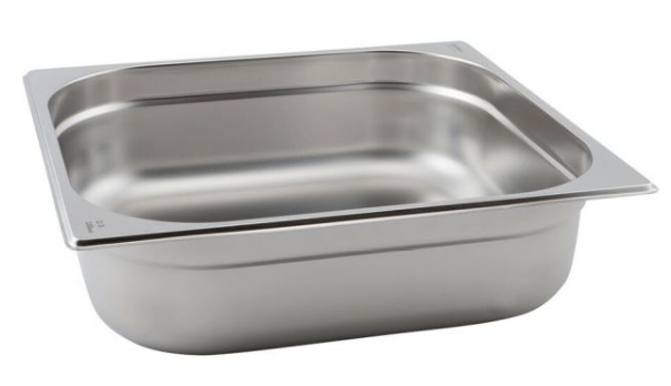 Stainless Steel Gastronorm Pan 2/3 - 40mm Deep