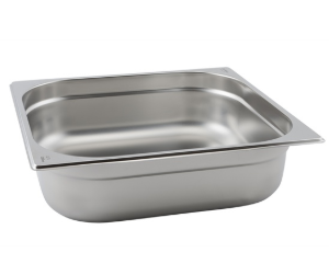 Stainless Steel Gastronorm Pan 2/3 - 65mm Deep