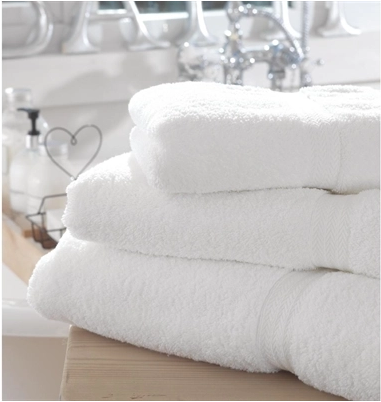 Mitre Comfort Riviera Hand Towel White 500 x 1000mm