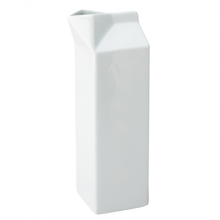 Titan Ceramic Milk Carton 36.5oz / 1Ltr