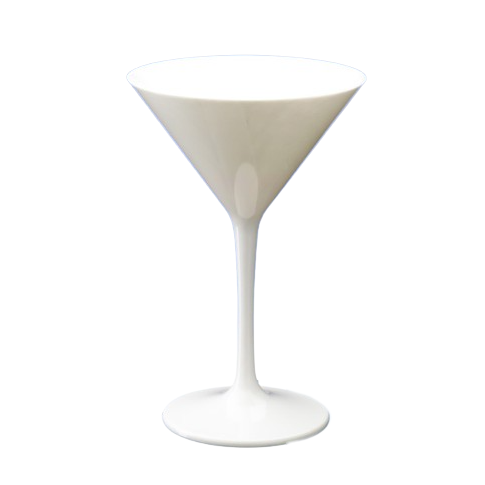 Premium Unbreakable Martini Glasses White 8oz / 230ml