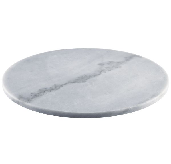 Grey Marble Platter 33cm