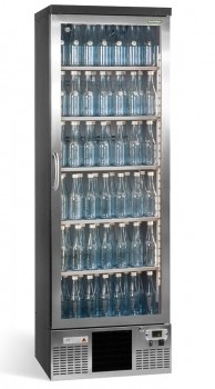 Gamko MG2/300RGCS Upright Single Glass Door Bottle Cooler