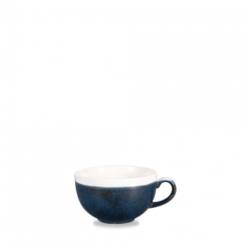 Churchill Monochrome Cappuccino Cup Sapphire Blue 34cl 